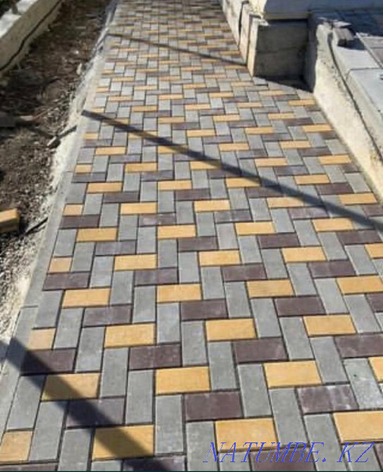 Laying paving stones of any complexity Almaty - photo 7