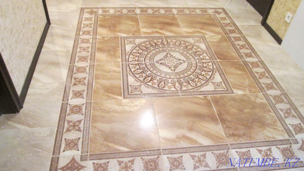 Professional laying of tiles, tiles at affordable prices Almaty - photo 2