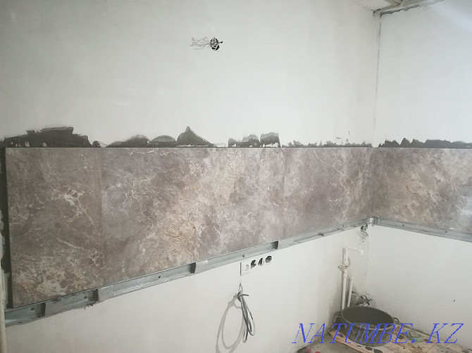 Porcelain tile installation Kokshetau - photo 8