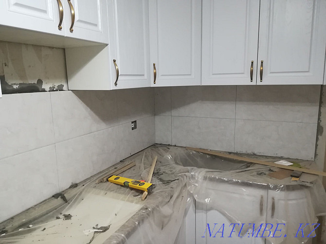 Porcelain tile installation Kokshetau - photo 7