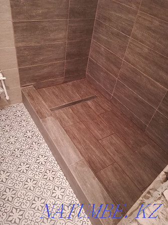 Porcelain tile installation Kokshetau - photo 5