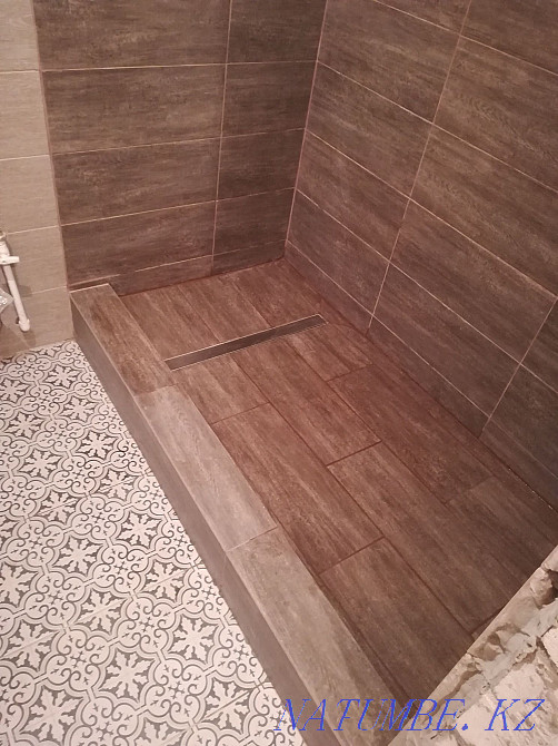 Porcelain tile installation Kokshetau - photo 5