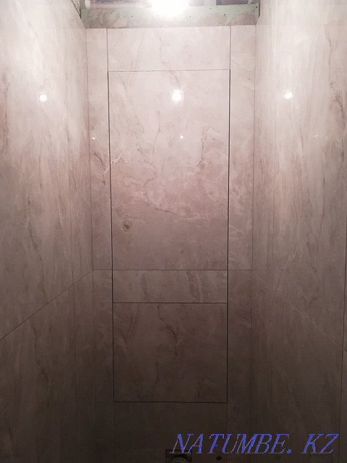Porcelain tile installation Kokshetau - photo 6