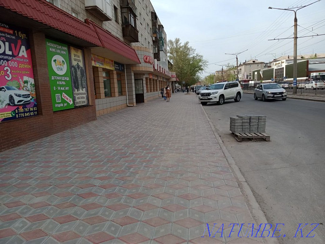 Laying paving stones from 1500tg Astana - photo 4