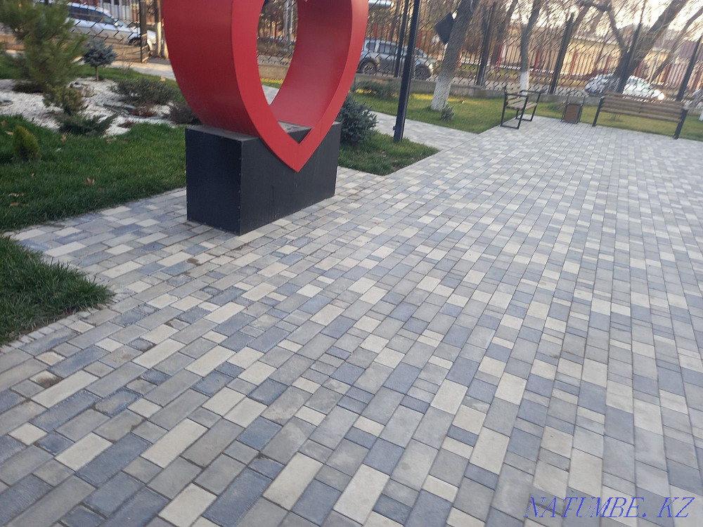 Paving stone laying Screed experience 15zhyl. Kez kelgen paving stones tosemiz Shymkent - photo 5
