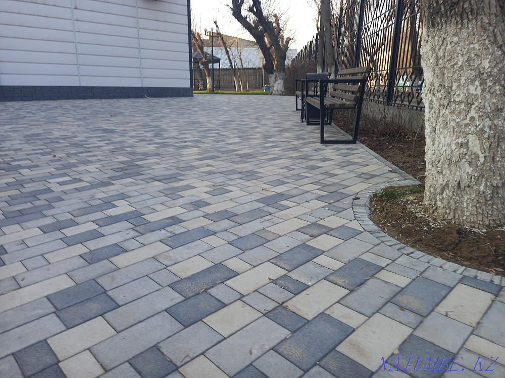 Paving stone laying Screed experience 15zhyl. Kez kelgen paving stones tosemiz Shymkent - photo 8