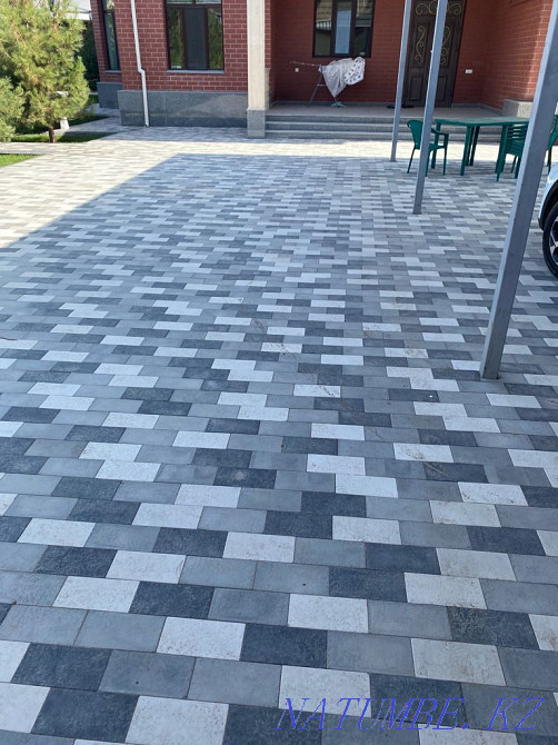 Paving stone laying Screed experience 15zhyl. Kez kelgen paving stones tosemiz Shymkent - photo 1