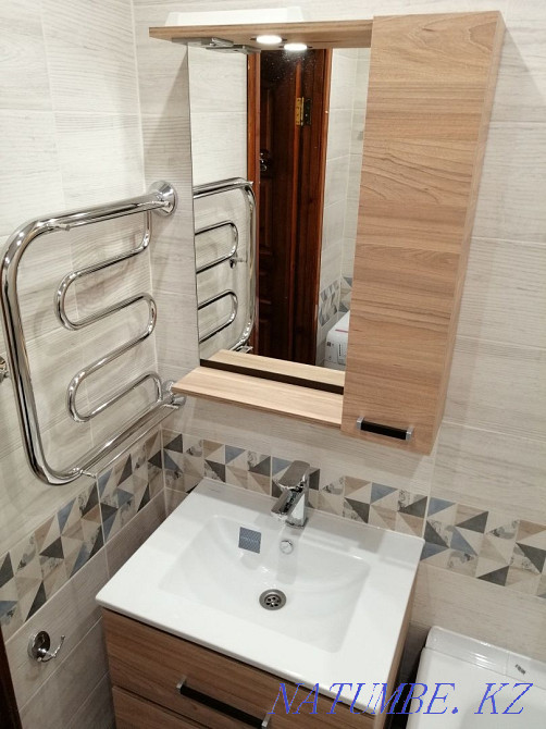 Ванная под ключ. Работа с кафелем. Свободные даты! Павлодар - изображение 2