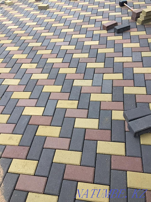 Укладка брусчатка Алматы - изображение 5