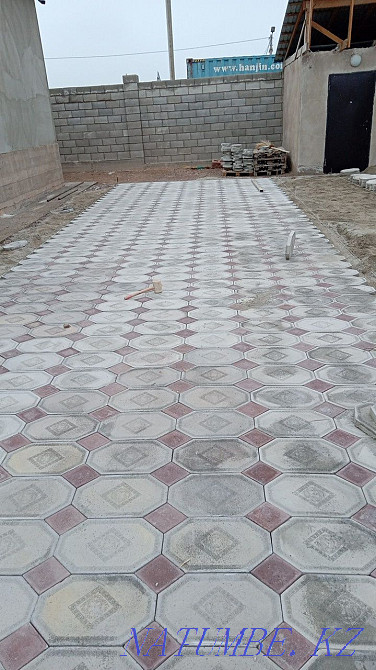 Laying paving stones 1500 t and 1999 Almaty - photo 6