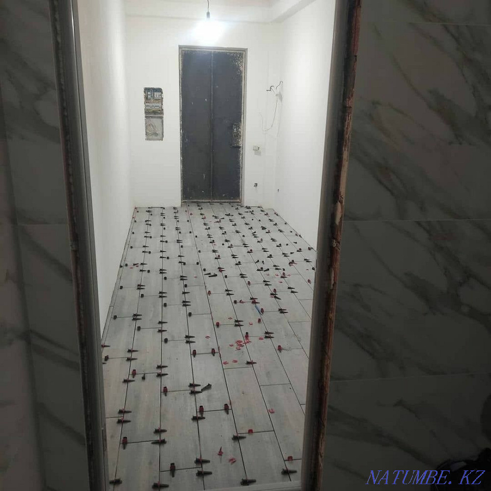 Tiler, Tile, Porcelain stoneware 45 degrees, plumbing, installation, toilet bowl, Almaty - photo 2