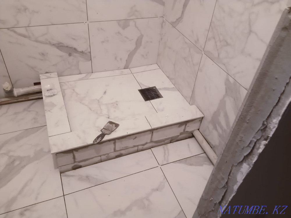 Porcelain tile installation Ust-Kamenogorsk - photo 3