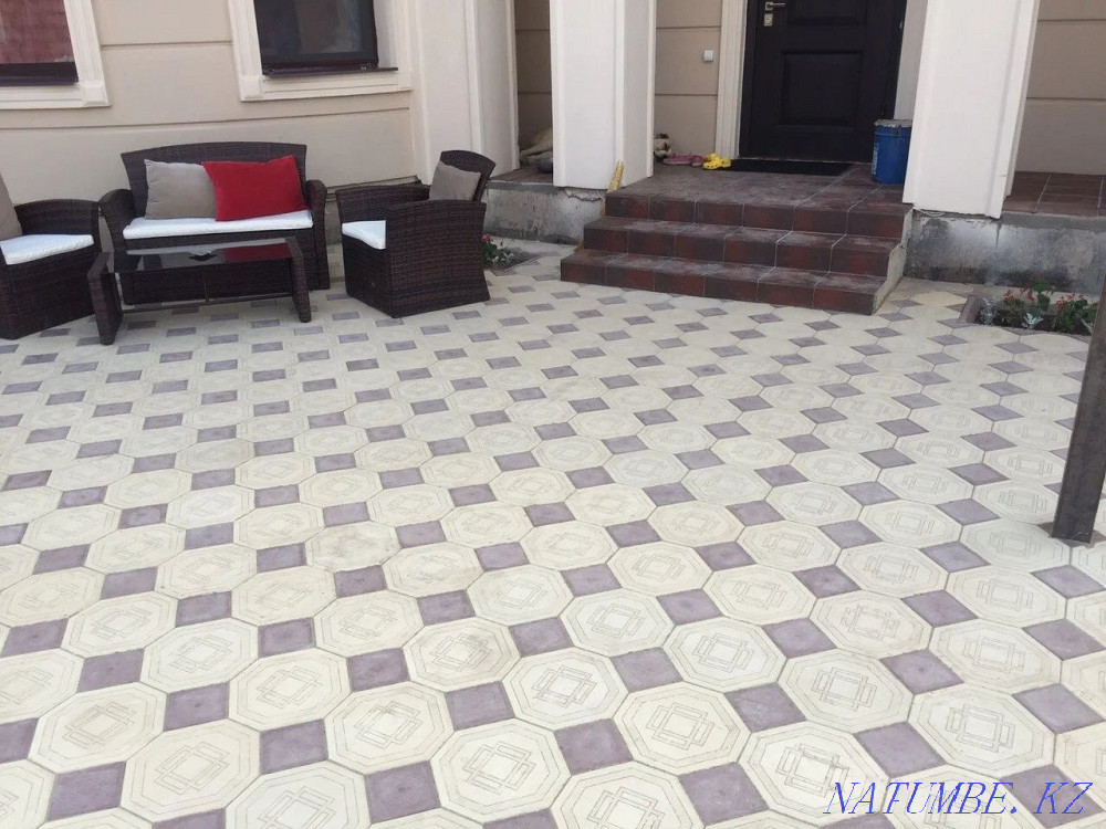 Paving stones t? seimiz. Paving slabs. paving stones Shymkent - photo 3