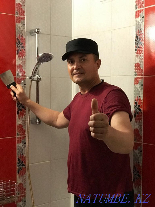 укладка плитки, ремонт ванной под ключ Павлодар - изображение 1