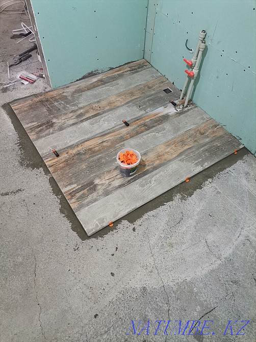 Tiler. Laying tiles. Full construction. Porcelain stoneware Shymkent - photo 6