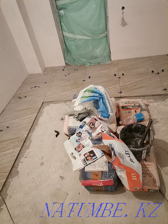 Tiler. Porcelain tile. Tile. Slab laying. Full construction Shymkent - photo 6