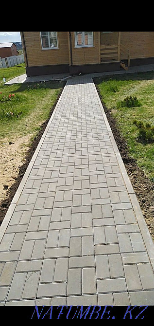 Укладка тротуарной плитки и брусчатки Уральск - изображение 2