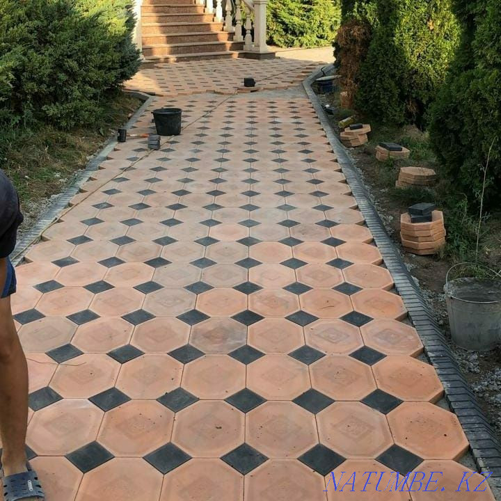 Укладка брусчатки Талгар - изображение 5