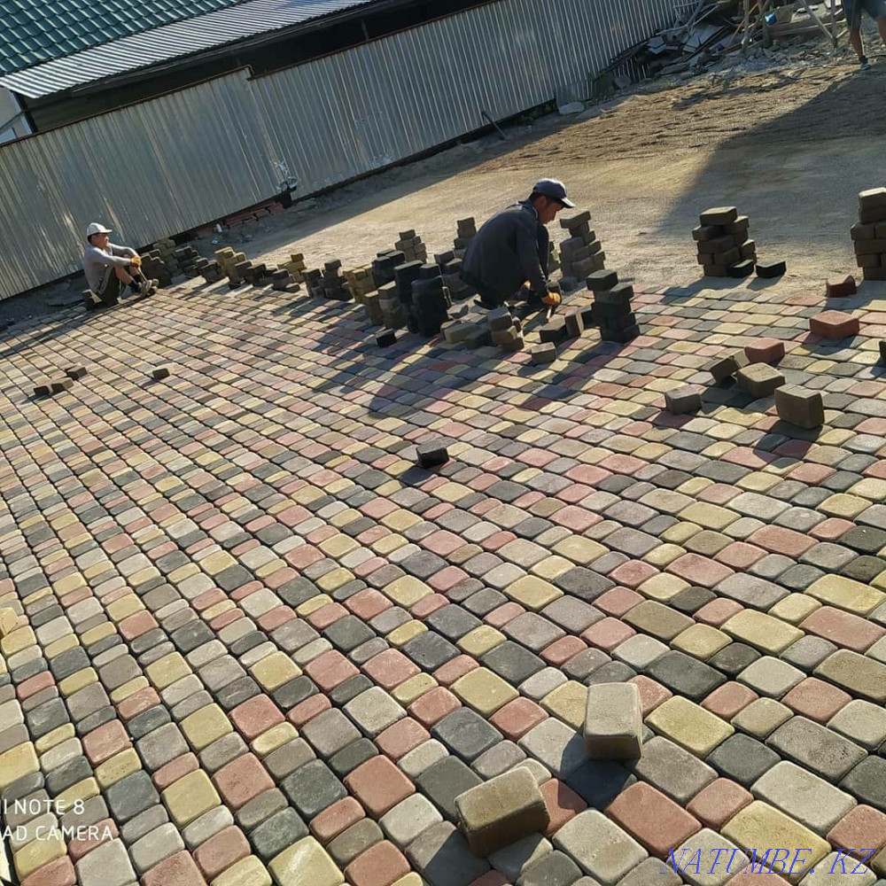 Укладка брусчатки Талгар - изображение 7