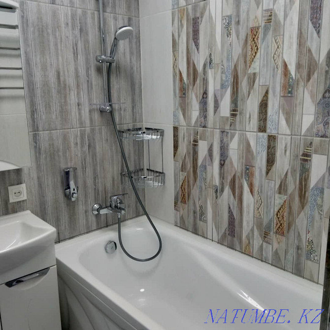 Porcelain tiles Bathrooms SEE Instagram: prof_remont_aktay Aqtau - photo 3