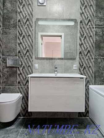 Porcelain tiles Bathrooms SEE Instagram: prof_remont_aktay Aqtau - photo 1