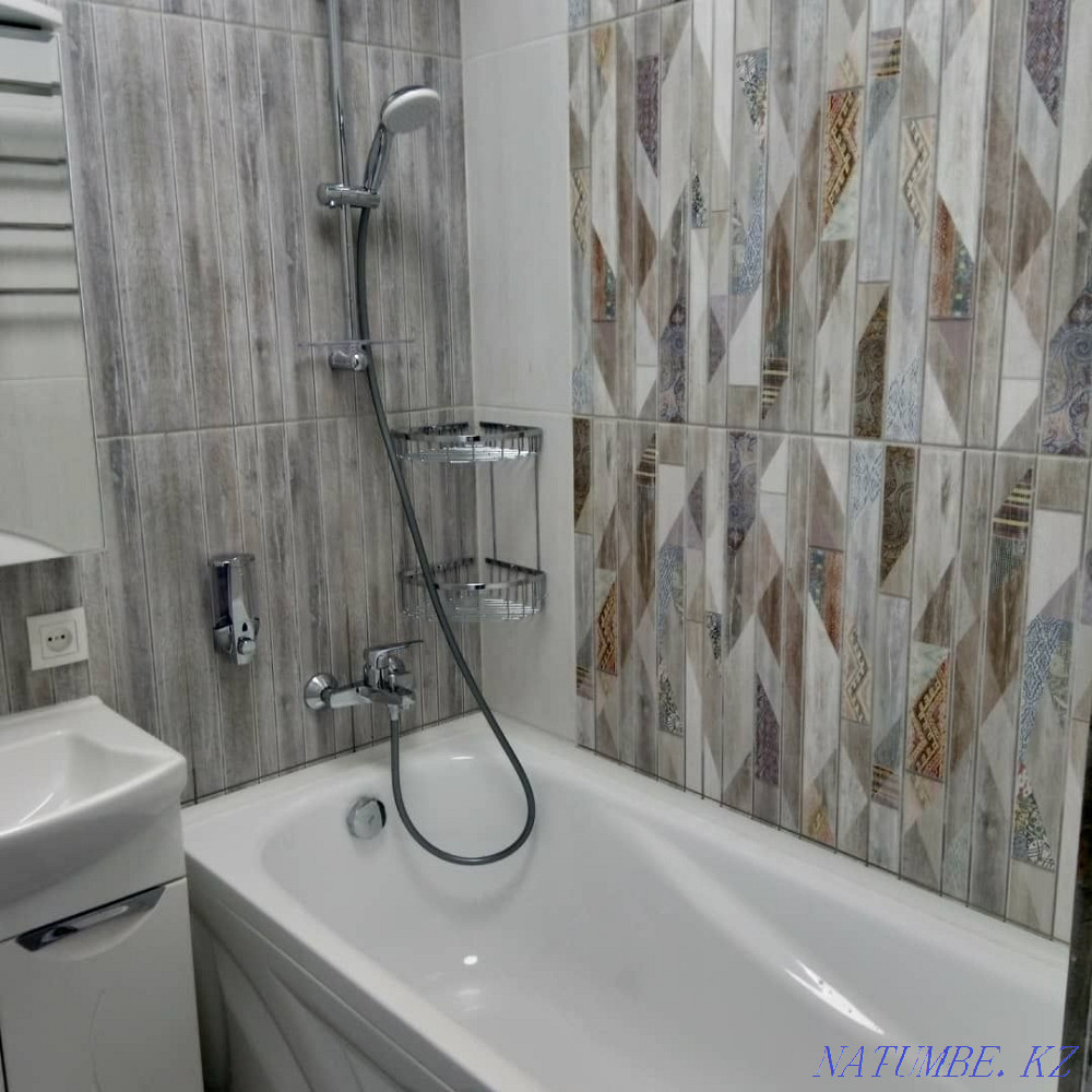 Керамогранит Ванные комнаты СМОТРИТЕ Instagram: prof_remont_aktay Актау - изображение 3