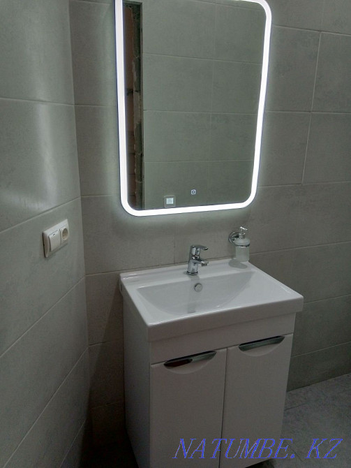 Керамогранит Ванные комнаты СМОТРИТЕ Instagram: prof_remont_aktay Актау - изображение 6