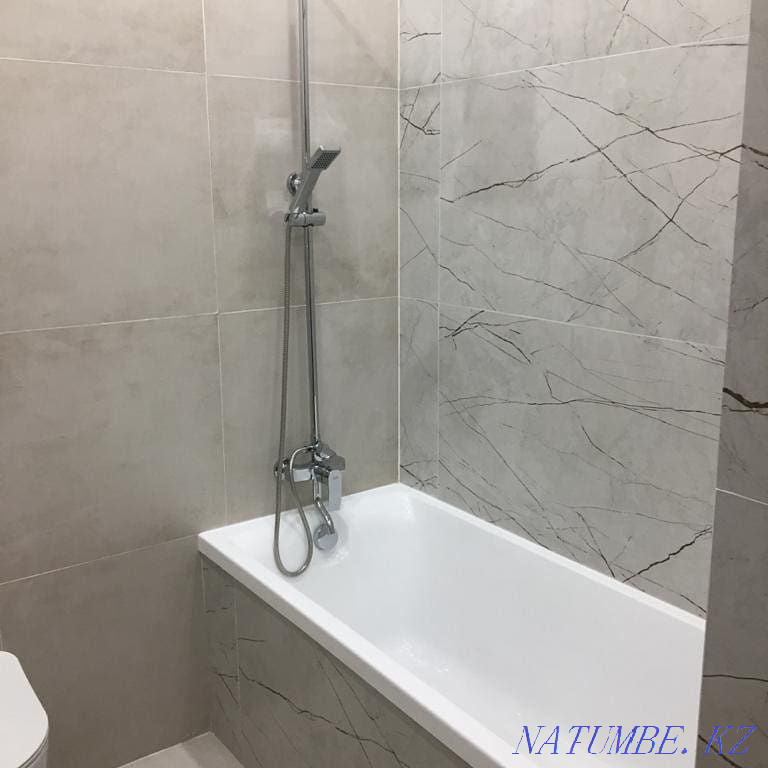 Керамогранит Ванные комнаты СМОТРИТЕ Instagram: prof_remont_aktay Актау - изображение 5