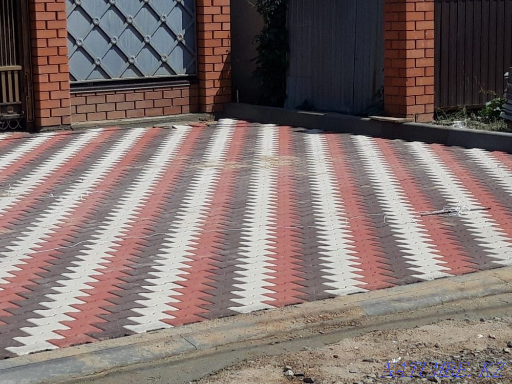 Laying pavement curb curb Aqtobe - photo 7