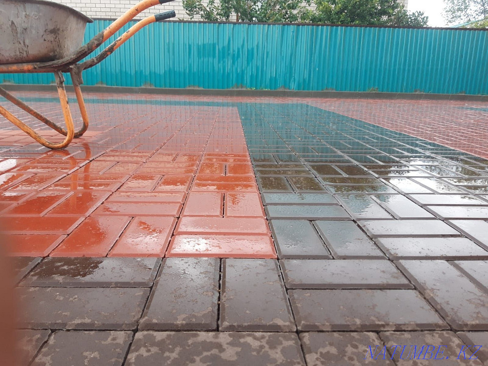 Laying pavement curb curb Aqtobe - photo 5