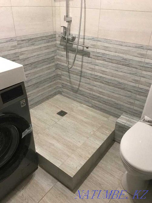 Tile laying. Heating Almaty - photo 4