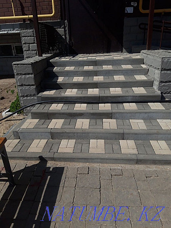 Paving stone laying. Quality and fast guarantee is there. Aqtobe - photo 4