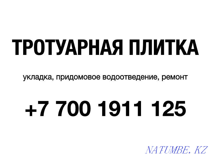 paving slabs Rudnyy - photo 1