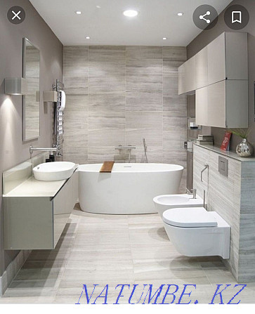 Tiler! Tile laying! Bathroom bathroom apron! Quality work Акбулак - photo 1