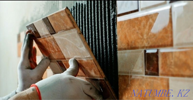 Laying tiles, porcelain stoneware Almaty - photo 4