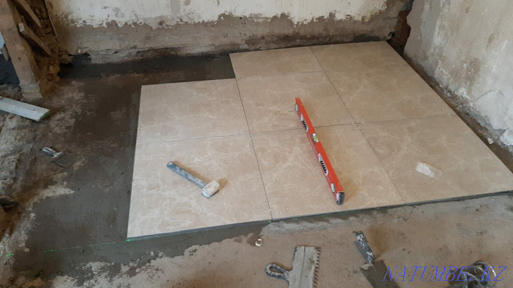 Плитка төсеу / плитка төсеу / пәтерді жөндеу / плитка салу / шебер құрылысшы  Алматы - изображение 5