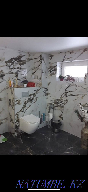 Tiling services, plumbing Astana - photo 5