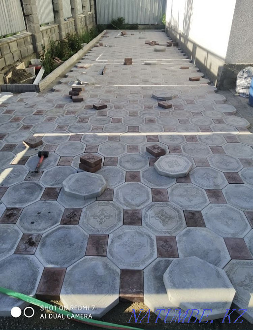 Paving stone laying Semey - photo 1