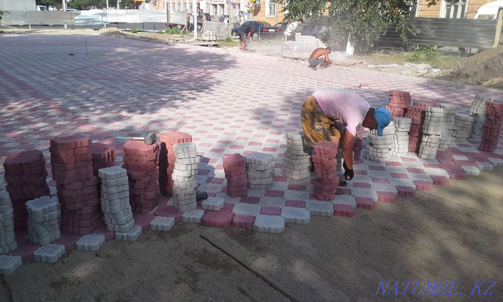 Paving stone laying Semey - photo 5