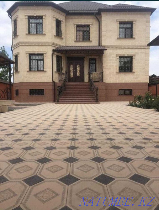 Laying paving stones. Paving stones t? Turkestan - photo 1