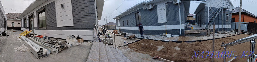 Paving stones t? seimiz, laying tiles. Atyrau - photo 6