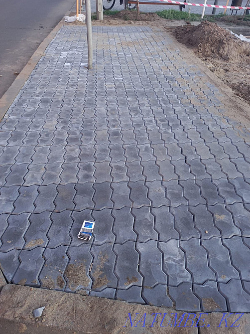Paving stone laying Муткенова - photo 7