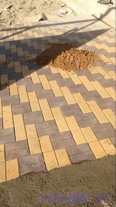 Укладка брусчатки и асфальта Алматы - изображение 4