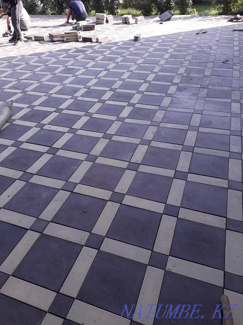 Укладка брусчатки и асфальта Алматы - изображение 2