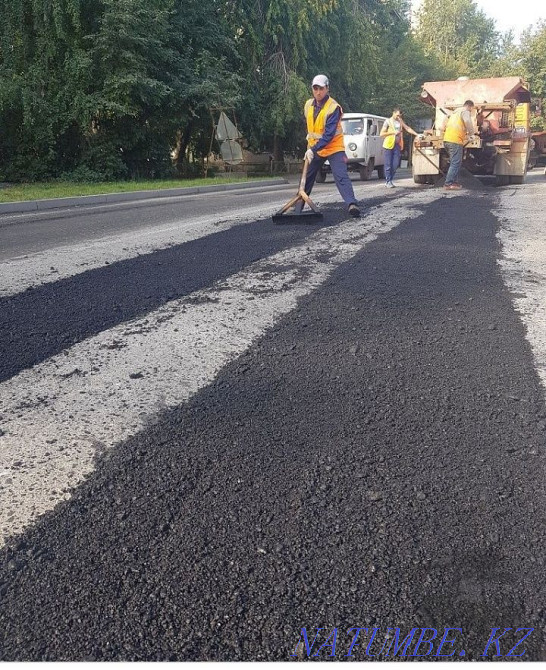 Укладка асфальта и брусчатки Алматы - изображение 1
