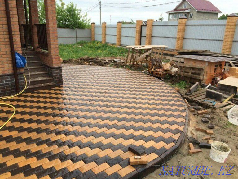 Укладка тротуарной плитки Павлодар - изображение 4