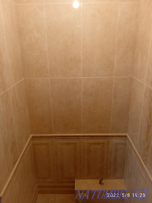 Укладка кафеля от 3000 тенге в зависимости от сложности работы. Степногорск - изображение 2