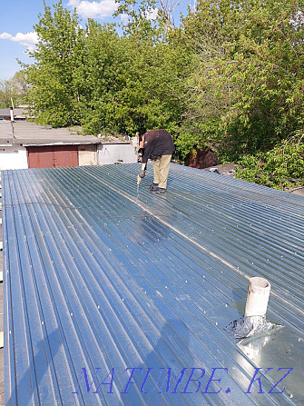 Garages. Roof repairs. Roofing works. Roofing. Karagandy - photo 2