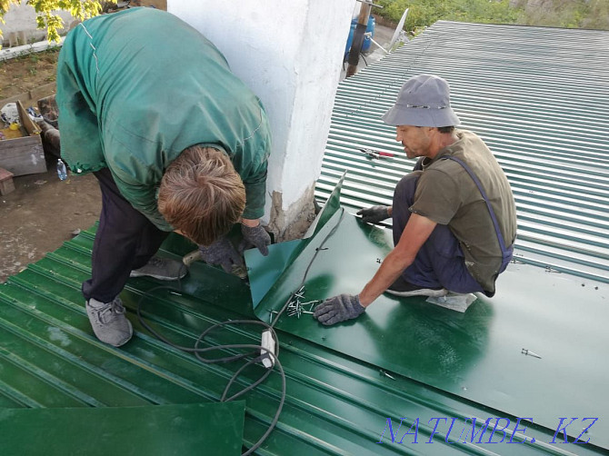 Not expensive. Roofing works. Roof repairs. Roofing. Karagandy - photo 7
