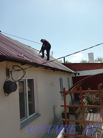 Not expensive. Roofing works. Roof repairs. Roofing. Karagandy - photo 5